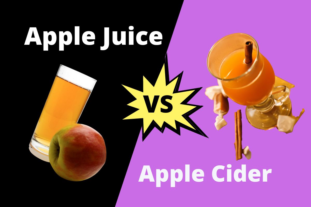 whats the difference between apple cider and apple juice