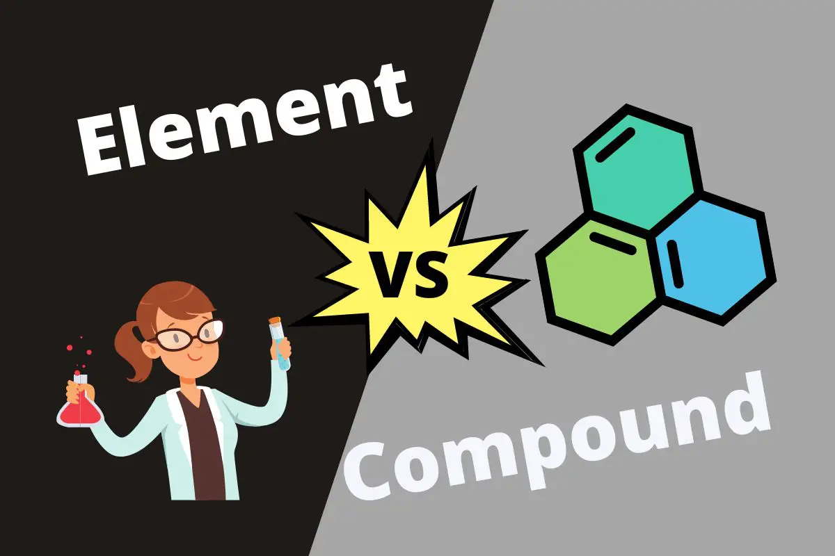 what is the difference between an element and a compound
