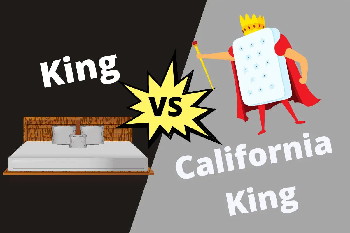What's the difference between king and california king?