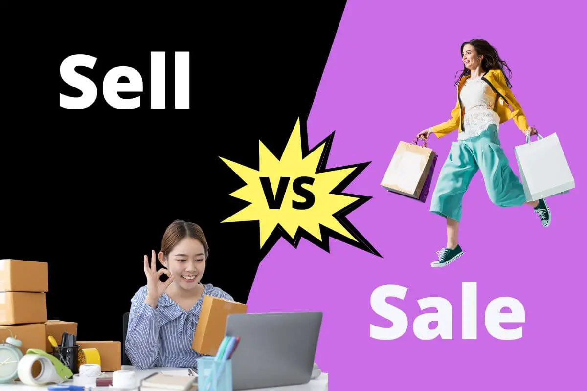 Sell vs sale