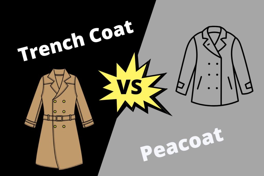 Whats The Difference Between A Trench Coat And A Peacoat? ContrastHub